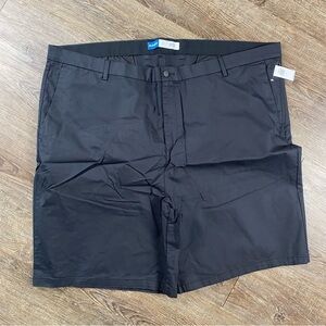 Old Navy Shorts Men Size W52 Black Slim Ultimate Tech Chino 9” Built In Flex